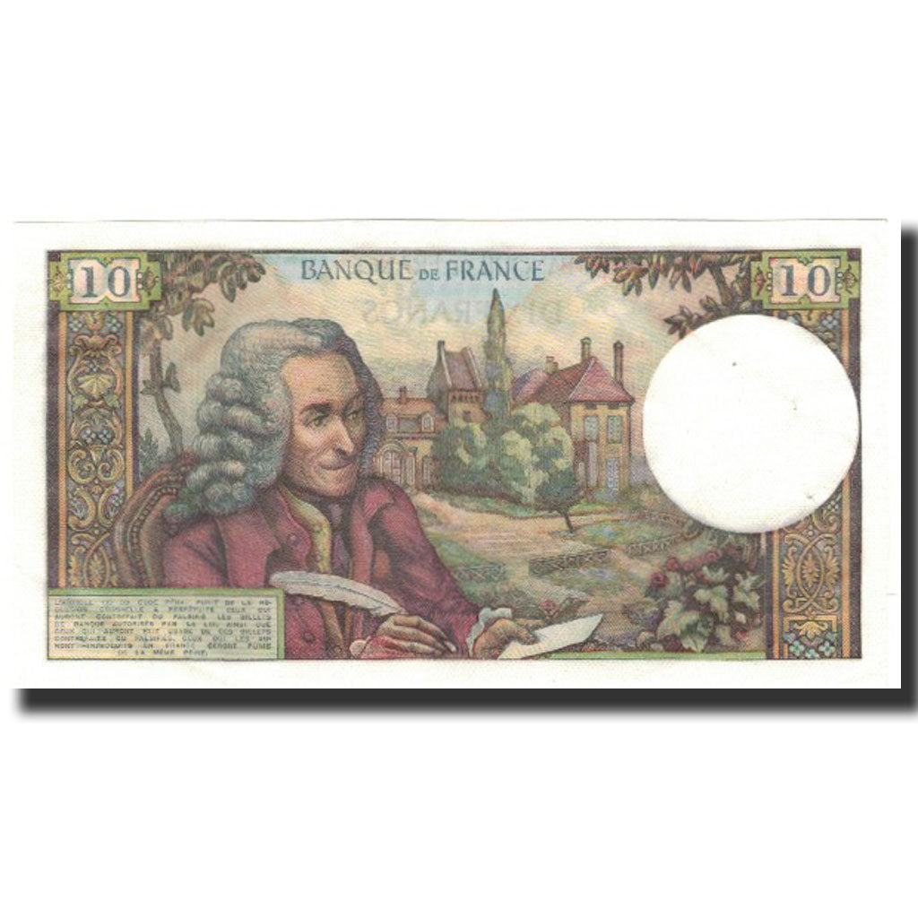 France, 10 Francs, 10 F 1963-1973 ''Voltaire'', 1972-09-07, UNC(60-62)
