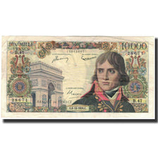 France, 10,000 Francs, 10 000 F 1955-1958 ''Bonaparte'', 1956-12-06, EF(40-45)