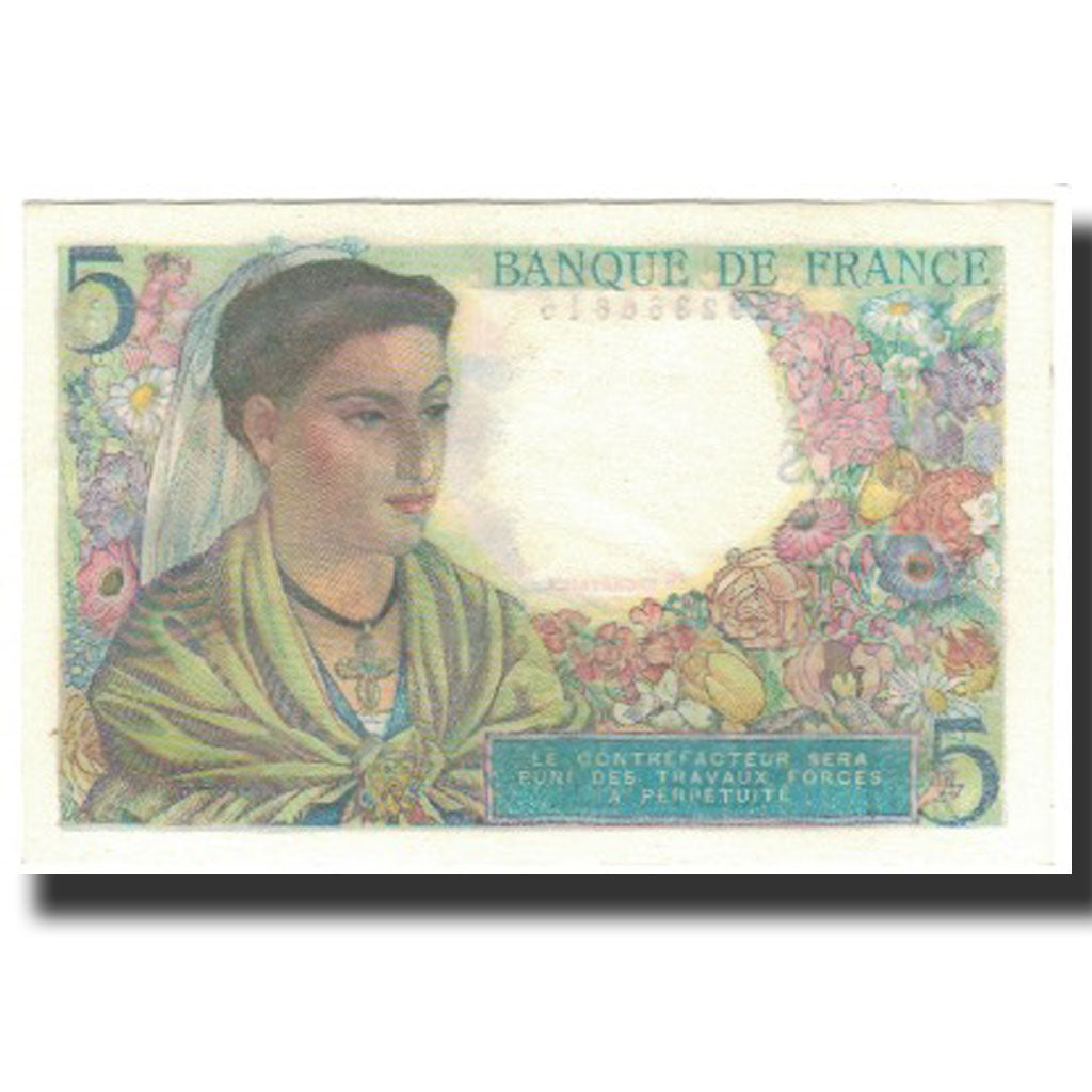 Frankreich, 5 Francs, 1943-07-22, UNZ, Fayette:5.2, KM:98a