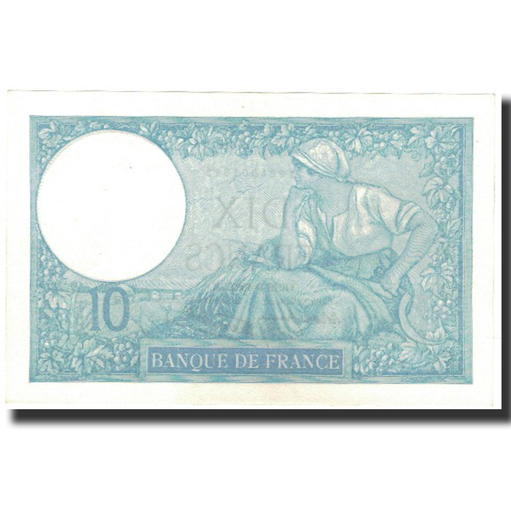 Francia, 10 Francs, 10 F 1916-1942 ''Minerve'', 1939-09-28, FDS, Fayette:7.9