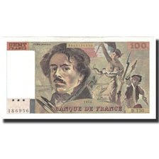 Frankreich, 100 Francs, 100 F 1978-1995 ''Delacroix'', 1988, UNZ-