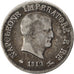 ITALIAN STATES, 10 Soldi, 1812, Milan, KM #6.1, VF(20-25), Silver, 2.34