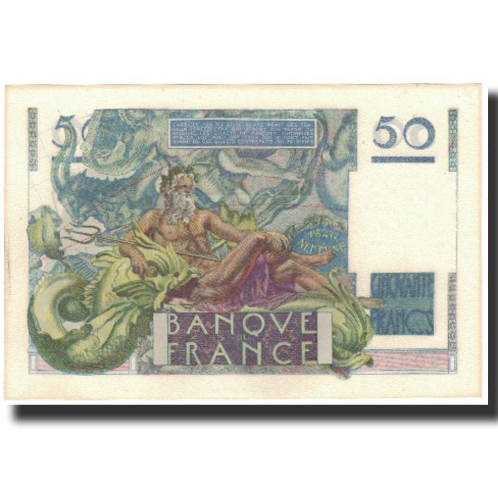 France, 50 Francs, 50 F 1946-1951 ''Le Verrier'', 1947-06-12, UNC(65-70)