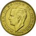 Coin, Monaco, Rainier III, 20 Francs, Vingt, 1950, AU(55-58), Aluminum-Bronze