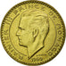 Monnaie, Monaco, Rainier III, 20 Francs, Vingt, 1950, SUP, Aluminum-Bronze