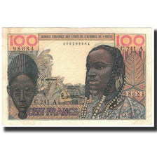 Geldschein, West African States, 100 Francs, 1965, KM:101Af, VZ