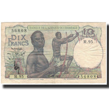 Banknote, French West Africa, 10 Francs, 1952-12-19, KM:37, EF(40-45)