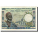 Biljet, West Afrikaanse Staten, 5000 Francs, 1966, KM:104Ah, SPL