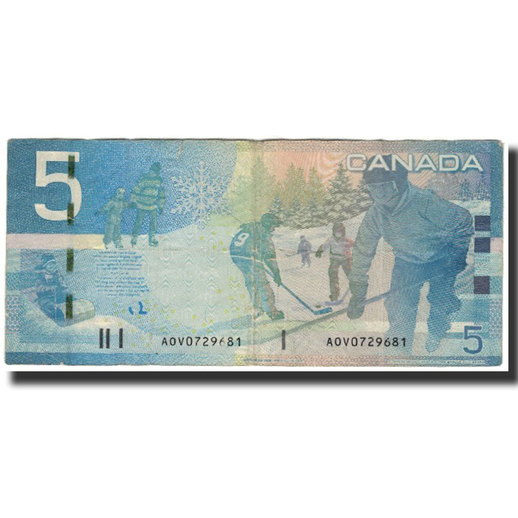 Geldschein, Kanada, 5 Dollars, 2006, KM:101Aa, S