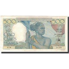 Billete, 500 Francs, África oriental francesa, 1948-04-16, KM:41, SC