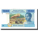 Geldschein, Zentralafrikanische Staaten, 1000 Francs, 2002, KM:107T, UNZ