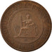 Indochine, 1 Cent, 1893, Paris, AU(55-58), Bronze, Lecompte #44, 10.06