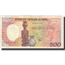 Geldschein, Congo Republic, 500 Francs, 1990-01-01, KM:8c, S