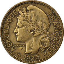 TOGO, 2 Francs, 1925, Paris, KM #3, EF(40-45), Aluminum-Bronze, 27, Lecompte...