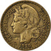 TOGO, 2 Francs, 1925, Paris, KM #3, EF(40-45), Aluminum-Bronze, 27, Lecompte...