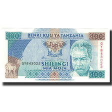 Biljet, Tanzania, 100 Shilingi, 1993, KM:24, NIEUW
