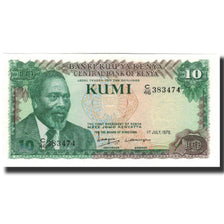 Geldschein, Kenya, 10 Shillings, 1978-07-01, KM:16, UNZ