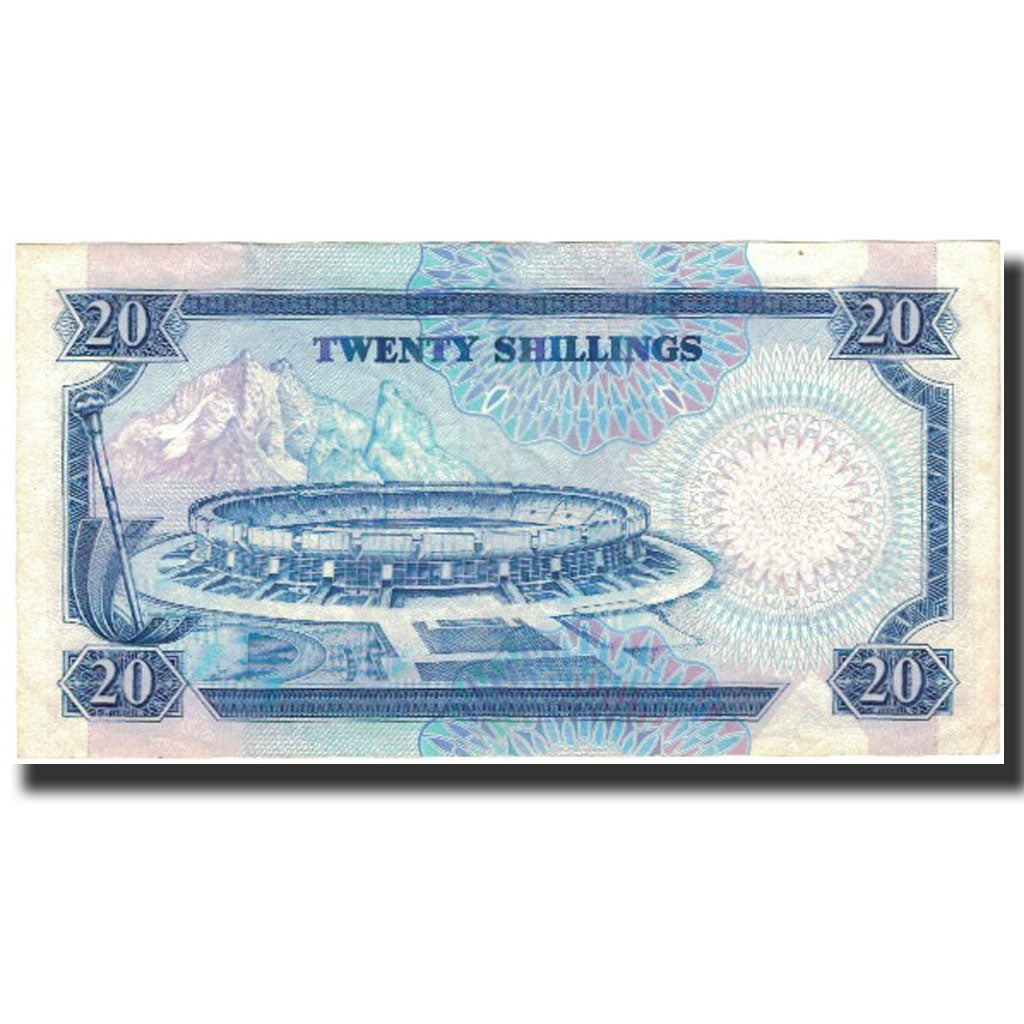 Banknote, Kenya, 20 Shillings, 1992-01-02, KM:25e, EF(40-45)