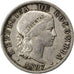 COLOMBIA, 10 Centavos, 1897, KM #188, AU(55-58), Silver, 2.52
