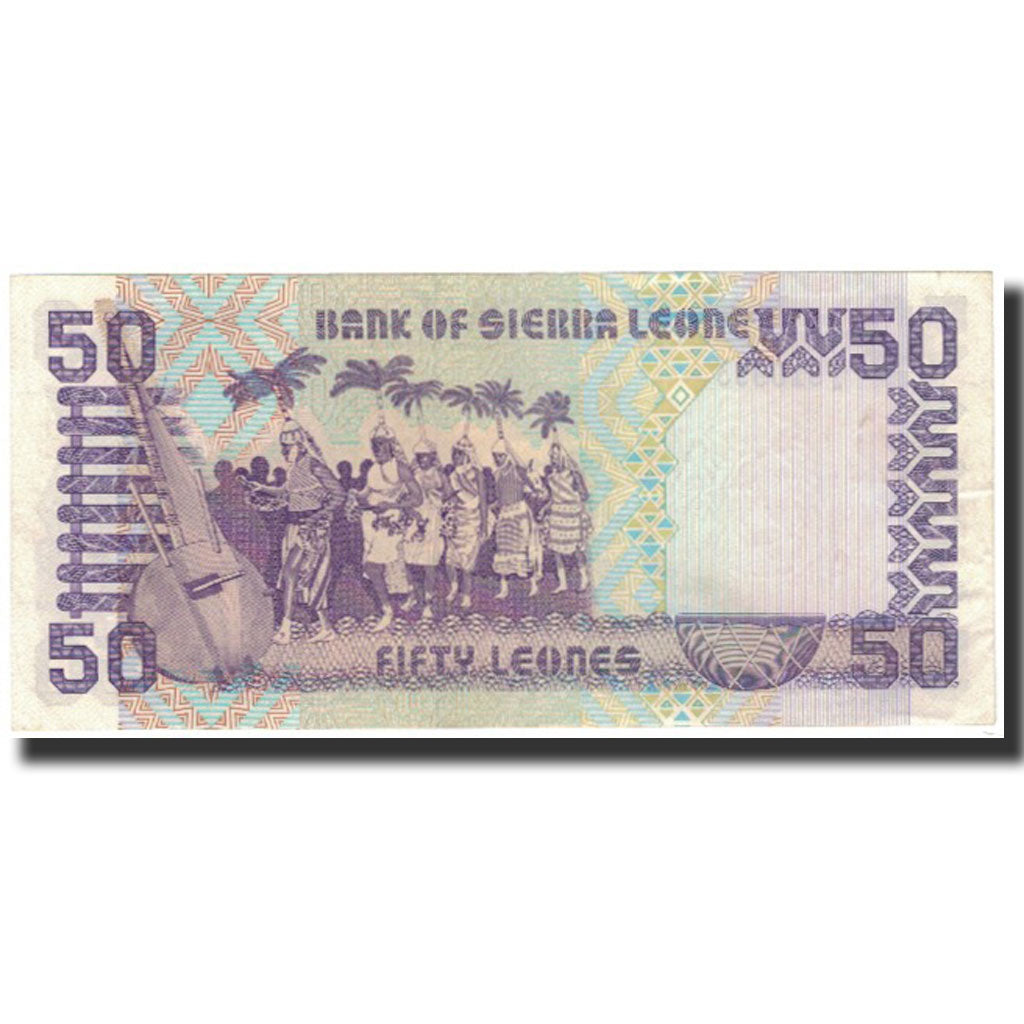 Banknote, Sierra Leone, 50 Leones, 1988-04-27, KM:17a, AU(55-58)