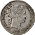 SPAIN, 4 Reales, 1862, Madrid, KM #608.2, EF(40-45), Silver, 5.13