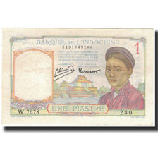 Banknote, FRENCH INDO-CHINA, 1 Piastre, 1946, KM:54c, UNC(65-70)