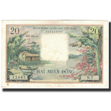 Banknote, South Viet Nam, 20 D<ox>ng, 1956, KM:4a, UNC(60-62)