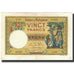 Geldschein, Madagascar, 20 Francs, Undated (1937-47), KM:37, VZ