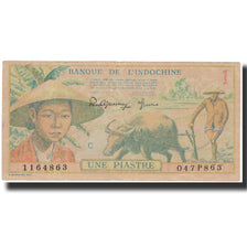 Banknote, FRENCH INDO-CHINA, 1 Piastre, 1949, KM:74a, EF(40-45)