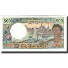 Banknote, Tahiti, 500 Francs, 1985, KM:25d, AU(55-58)