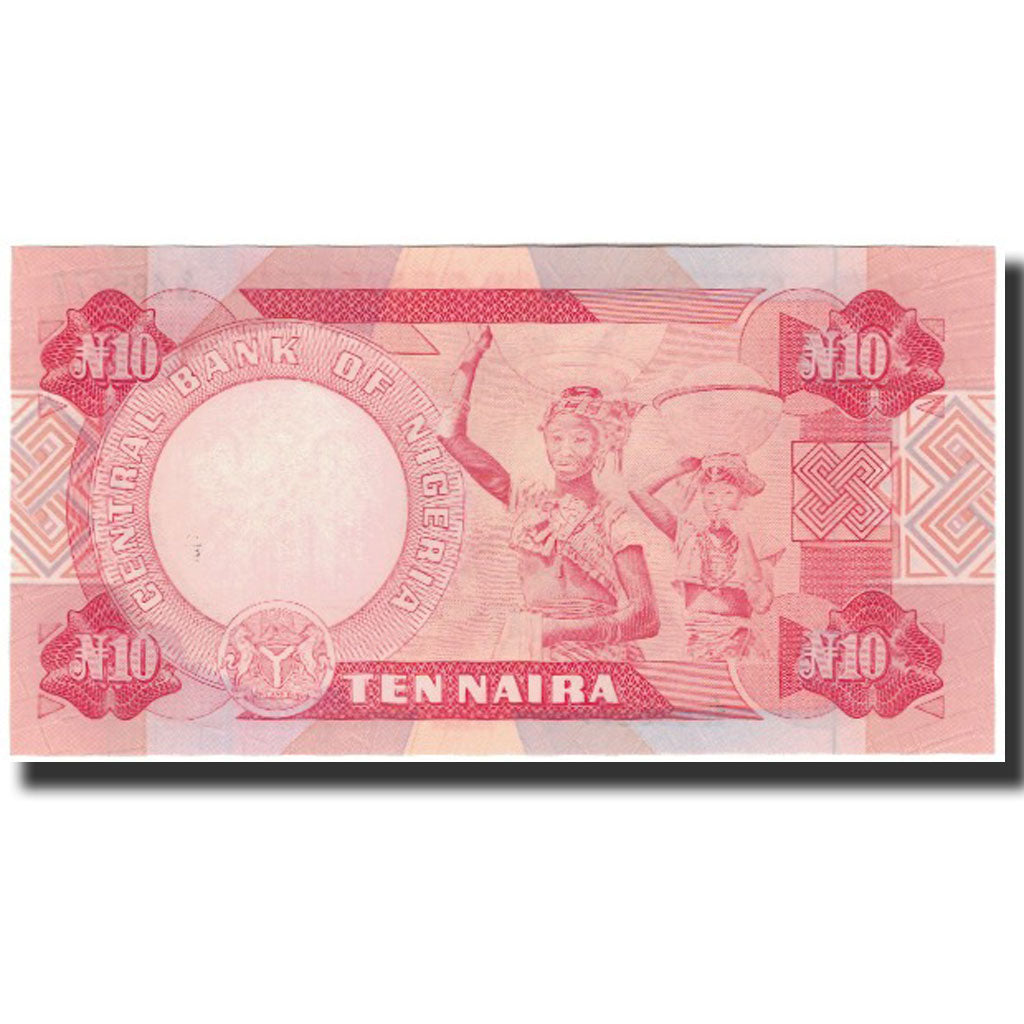 Banknote, Nigeria, 10 Naira, 1984, KM:25c, UNC(65-70)