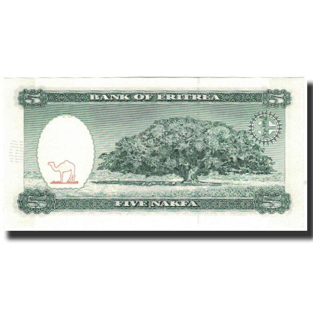 Banconote, Eritrea, 5 Nakfa, 1997-05-24, KM:2, FDS