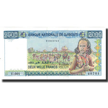 Banknote, Djibouti, 2000 Francs, 1997, KM:40, UNC(65-70)