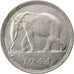 BELGIAN CONGO, 50 Francs, 1944, KM #27, EF(40-45), Silver, 35, 17.36