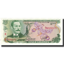 Banknote, Costa Rica, 5 Colones, 1992-01-15, KM:236e, UNC(65-70)