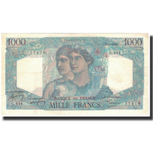 Francia, 1000 Francs, 1 000 F 1945-1950 ''Minerve et Hercule'', 1948-05-27