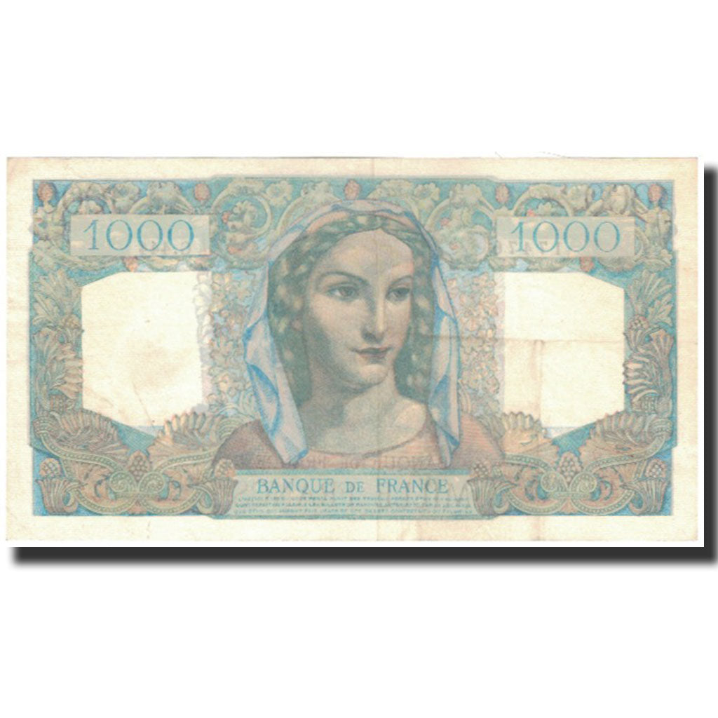 France, 1000 Francs, 1 000 F 1945-1950 ''Minerve et Hercule'', 1948-05-27, TTB+