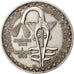 WEST AFRICAN STATES, 500 Francs, 1972, KM #7, AU(55-58), Silver, 37, 24.95