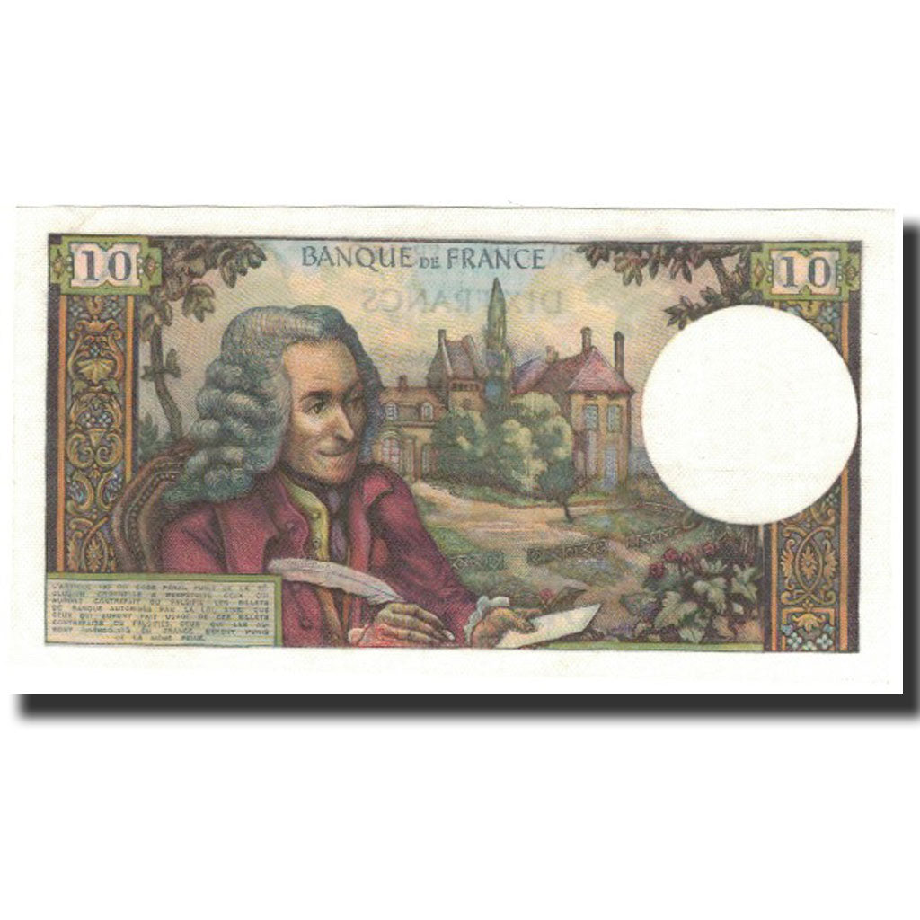 France, 10 Francs, 10 F 1963-1973 ''Voltaire'', 1970-01-08, AU(55-58)