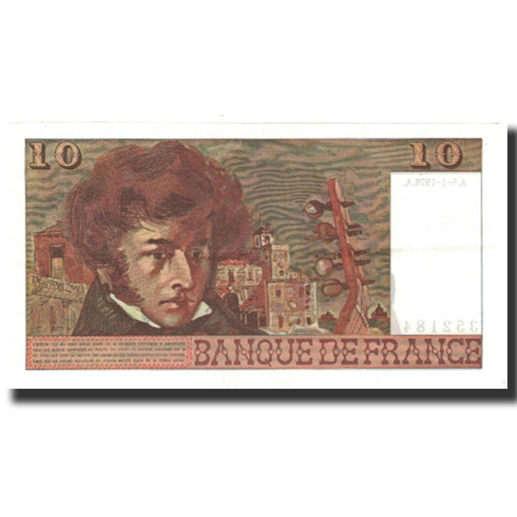 France, 10 Francs, 10 F 1972-1978 ''Berlioz'', 1976-01-05, UNC(60-62)