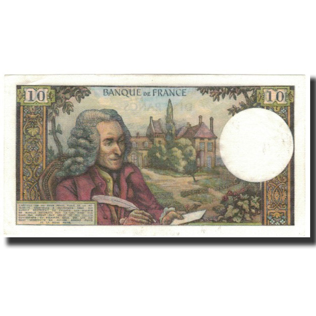 Frankreich, 10 Francs, 10 F 1963-1973 ''Voltaire'', 1970-11-05, VZ, KM:147c