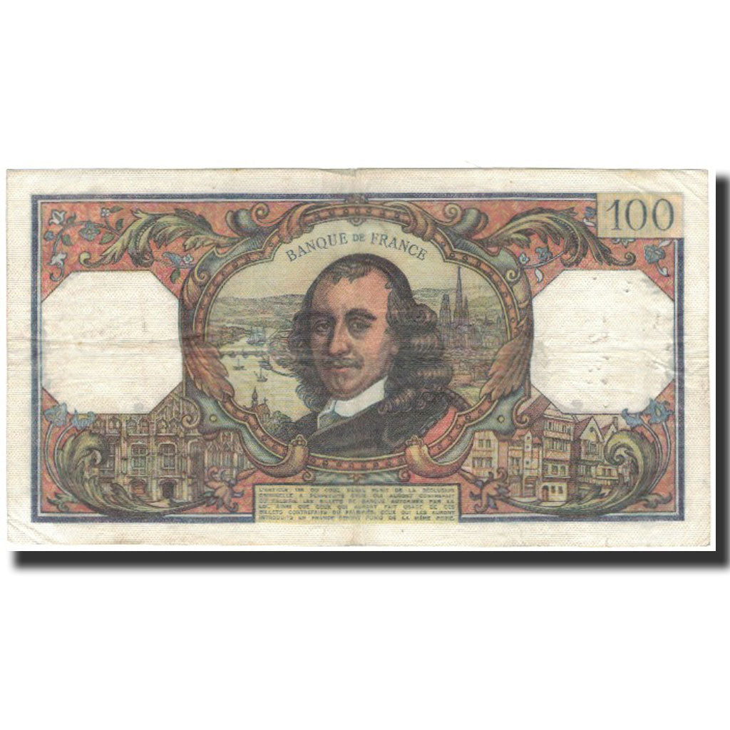 France, 100 Francs, 100 F 1964-1979 ''Corneille'', 1974-07-04, VF(30-35)