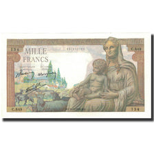 Francia, 1000 Francs, 1 000 F 1942-1943 ''Déesse Déméter'', 1942-06-20, FDS