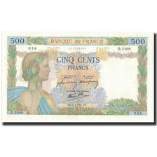 Francia, 500 Francs, 500 F 1940-1944 ''La Paix'', 1941-02-06, SC, Fayette:32.14