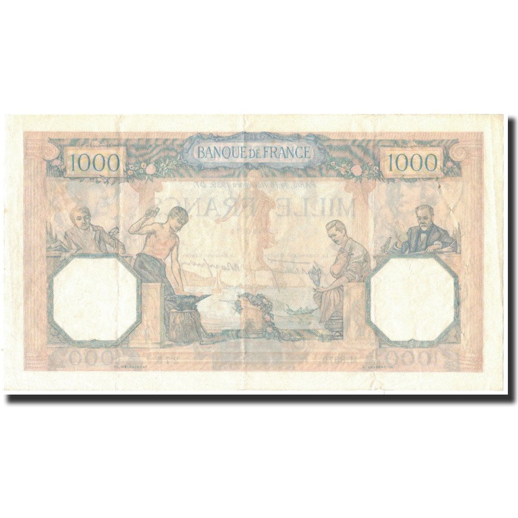 Frankreich, 500 Francs, 1 000 F 1927-1940 ''Cérès et Mercure'', 1939-11-16