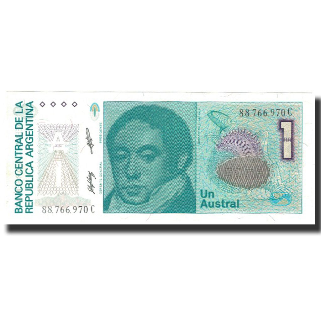 Banconote, Argentina, 1 Austral, 1988, KM:323b, FDS