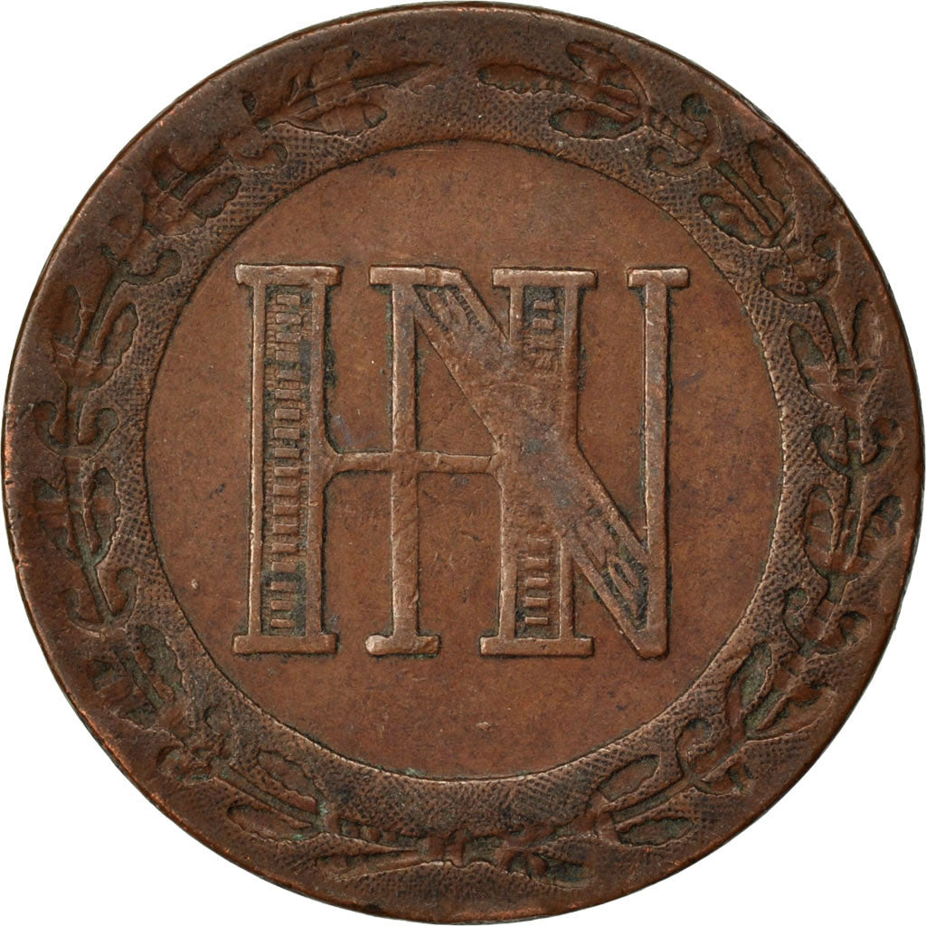 Germany, 5 Centimes, 1812, Cassel, KM #C 24, EF(40-45), Copper, 6.88
