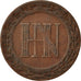 Germany, 5 Centimes, 1812, Cassel, KM #C 24, EF(40-45), Copper, 6.88