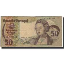 Banconote, Portogallo, 50 Escudos, 1980-02-01, KM:174b, MB