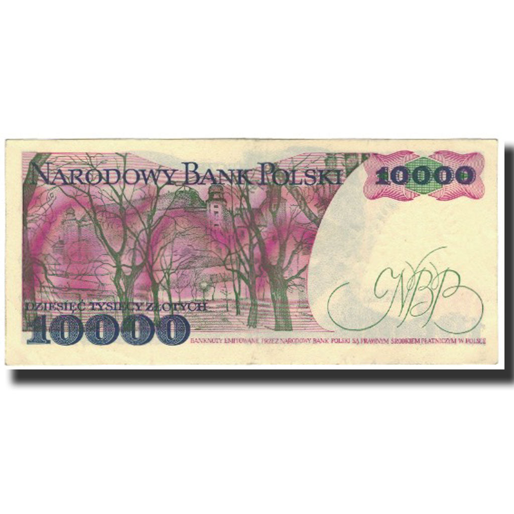 Banknote, Poland, 10,000 Zlotych, 1988-12-01, KM:151b, AU(55-58)